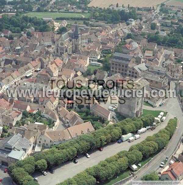 Photo aérienne de Houdan