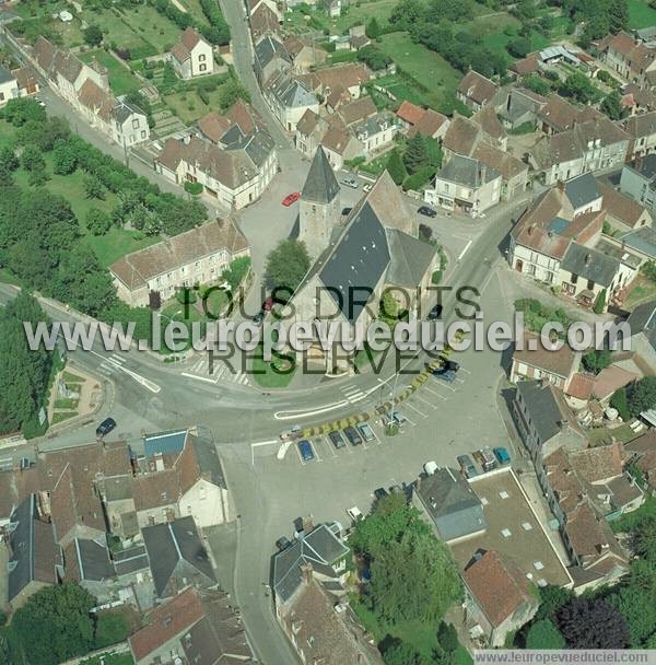Photo aérienne de Condé-sur-Huisne
