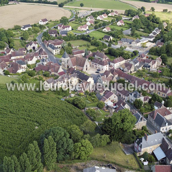 Photo aérienne de Praux-du-Perche