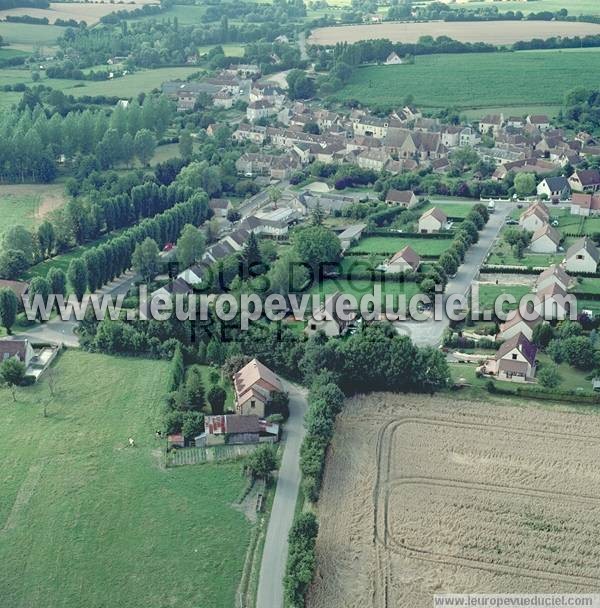 Photo aérienne de Praux-du-Perche