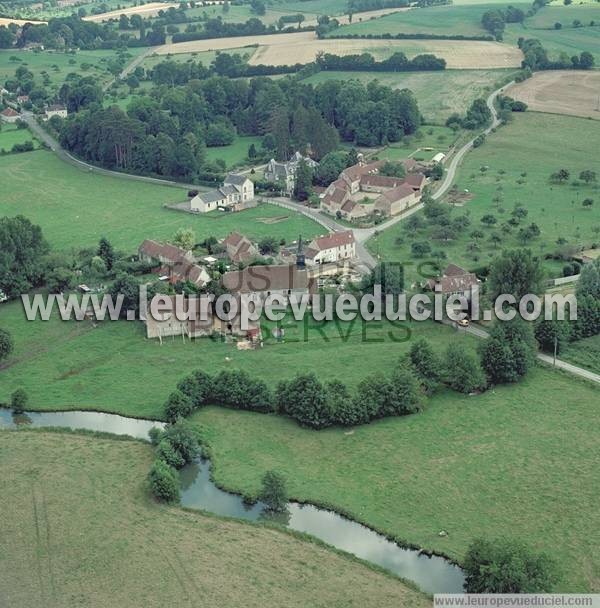 Photo aérienne de Saint-Maurice-sur-Huisne