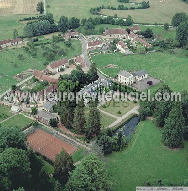 Photo aérienne de Saint-Maurice-sur-Huisne