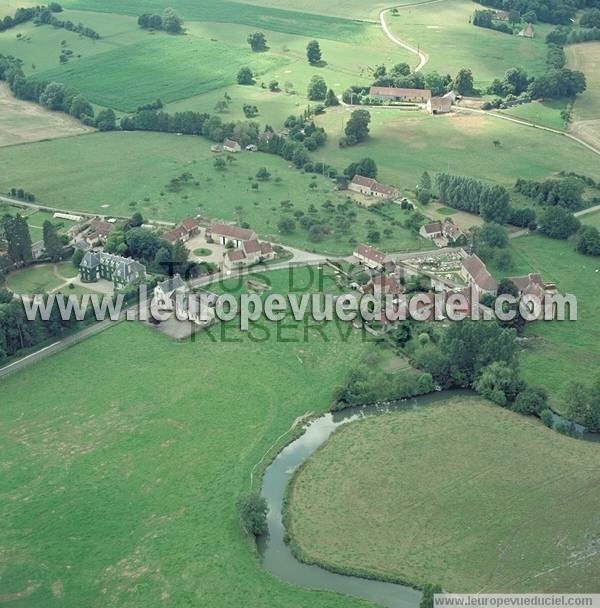 Photo aérienne de Saint-Maurice-sur-Huisne