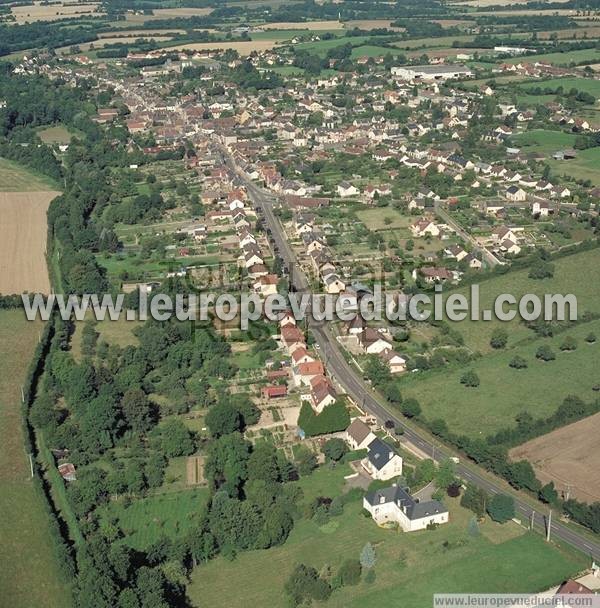 Photo aérienne de La Bazoche-Gouet