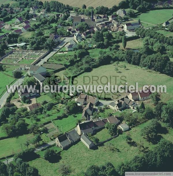 Photo aérienne de Coudray-au-Perche