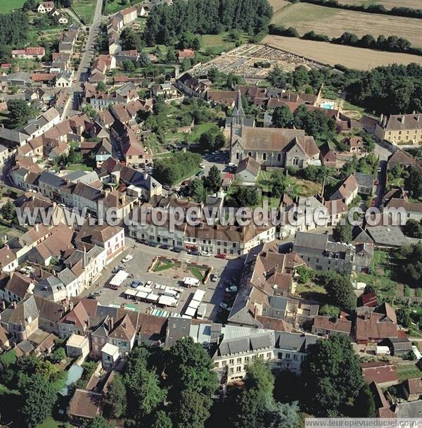 Photo aérienne de Authon-du-Perche