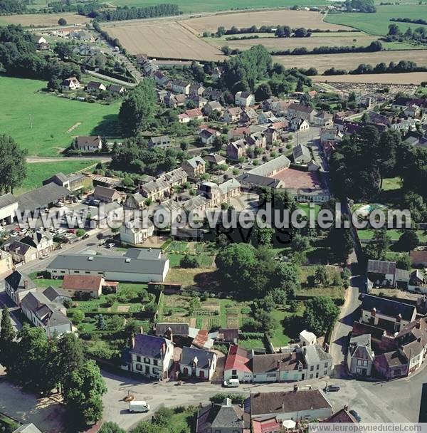 Photo aérienne de Authon-du-Perche