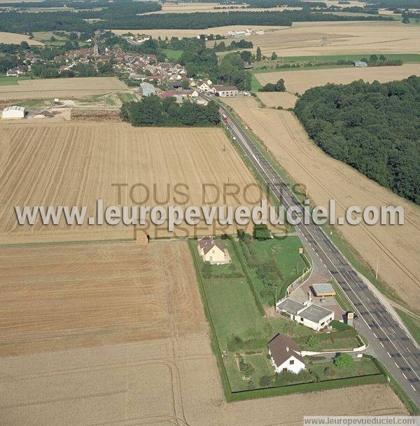 Photo aérienne de Champrond-en-Gtine