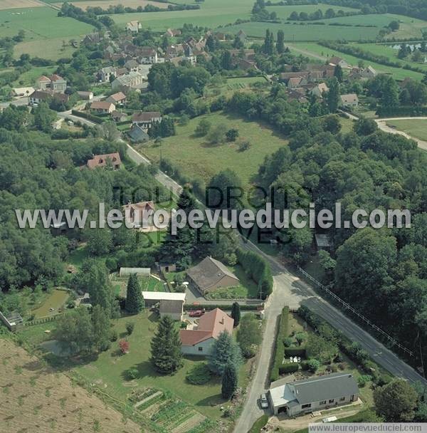 Photo aérienne de Saint-Denis-d'Authou