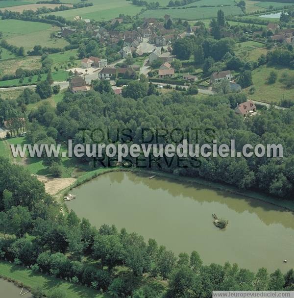 Photo aérienne de Saint-Denis-d'Authou