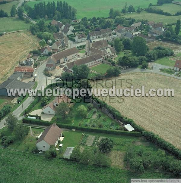 Photo aérienne de Trizay-Coutretot-Saint-Serge