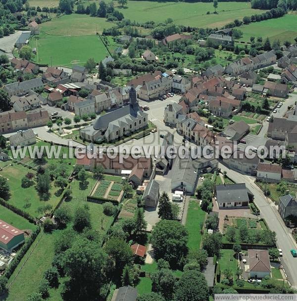 Photo aérienne de Bazoches-sur-Hoëne