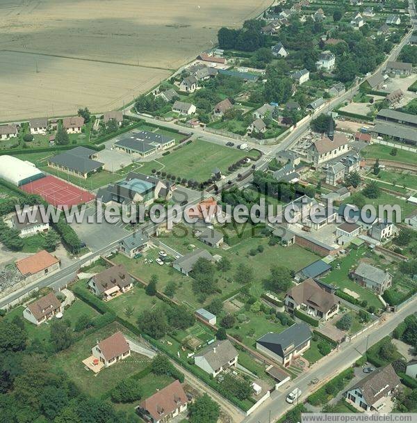 Photo aérienne de Les Authieux-sur-le-Port-Saint-Ouen