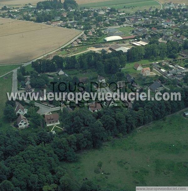 Photo aérienne de Les Authieux-sur-le-Port-Saint-Ouen