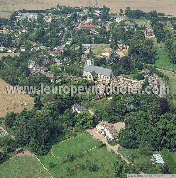 Photo aérienne de La Saussaye