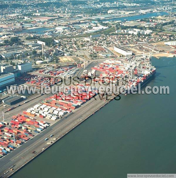 Photo aérienne de Le Havre