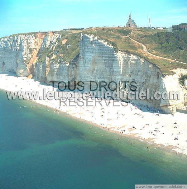 Photo aérienne de tretat