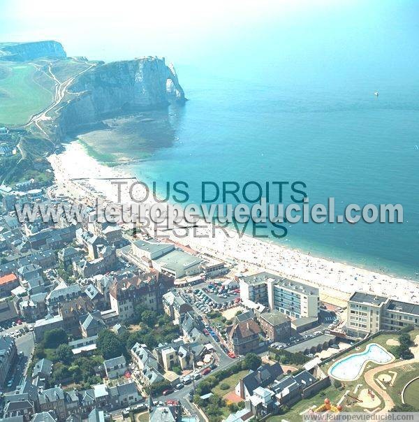 Photo aérienne de tretat