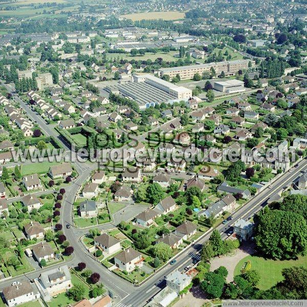 Photo aérienne de Bayeux