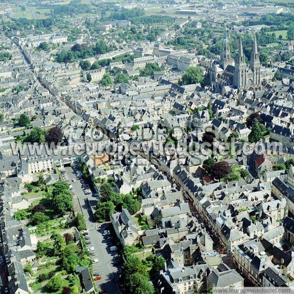 Photo aérienne de Bayeux