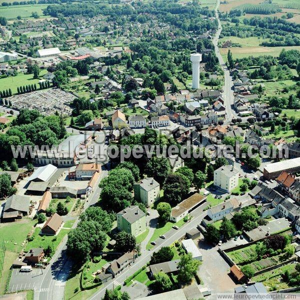 Photo aérienne de Bavay