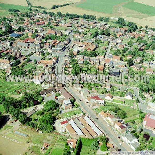 Photo aérienne de Gouzeaucourt