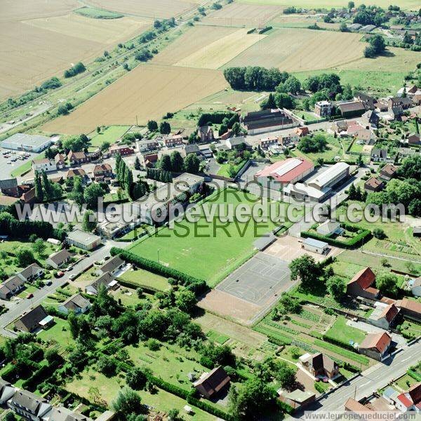 Photo aérienne de Gouzeaucourt