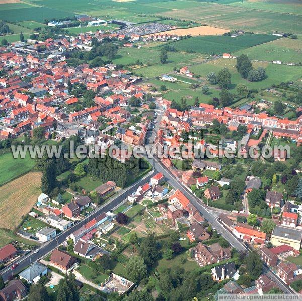 Photo aérienne de Sainghin-en-Weppes