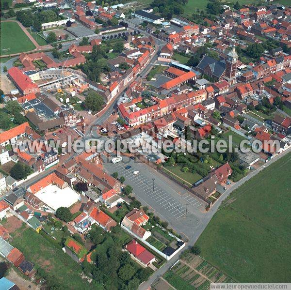 Photo aérienne de Sainghin-en-Weppes