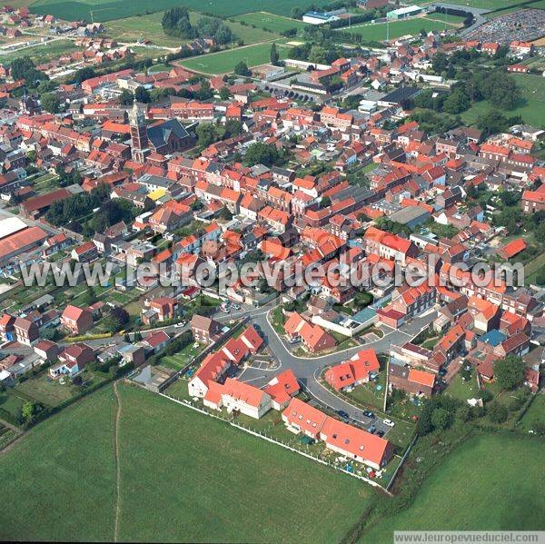 Photo aérienne de Sainghin-en-Weppes