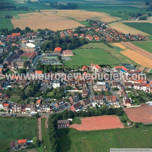 Photo aérienne de Fournes-en-Weppes