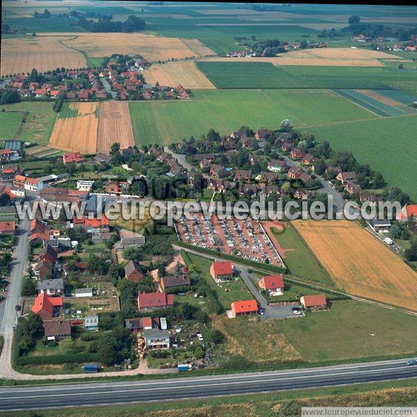 Photo aérienne de Fournes-en-Weppes