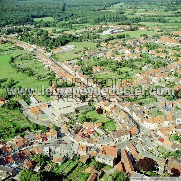 Photo aérienne de Desvres