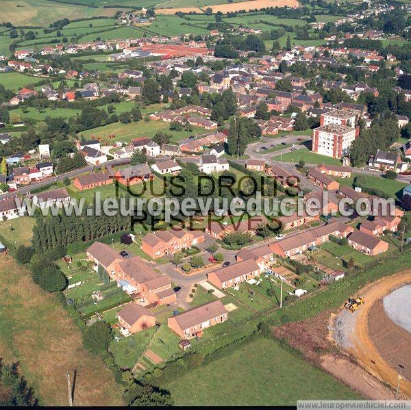 Photo aérienne de Sains-du-Nord