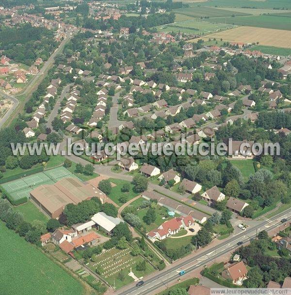 Photo aérienne de La Chapelle-d'Armentires