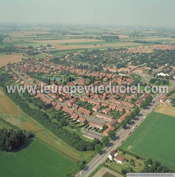 Photo aérienne de La Chapelle-d'Armentires