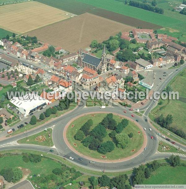 Photo aérienne de La Chapelle-d'Armentires