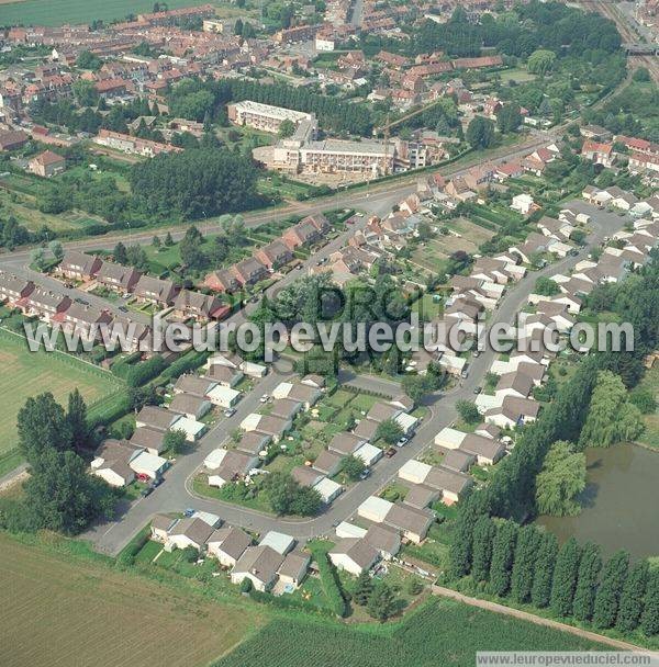 Photo aérienne de La Chapelle-d'Armentires