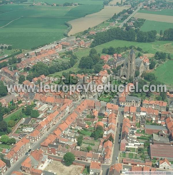 Photo aérienne de Warneton