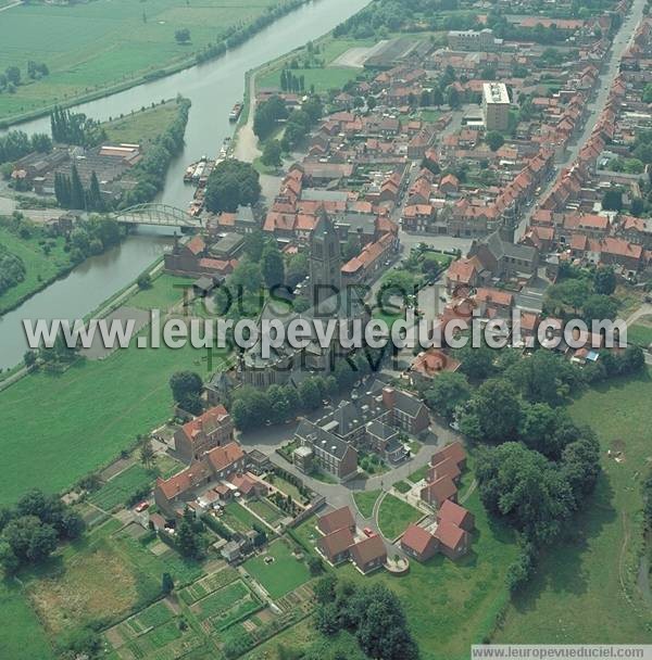 Photo aérienne de Warneton