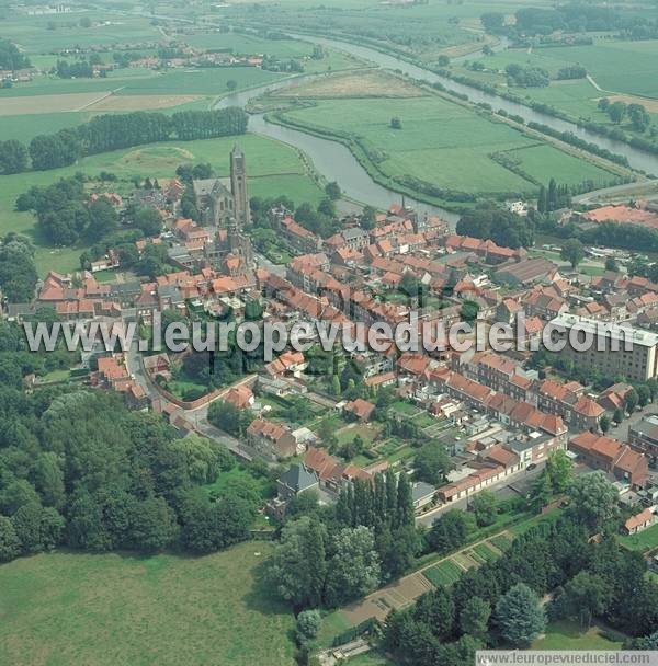 Photo aérienne de Warneton