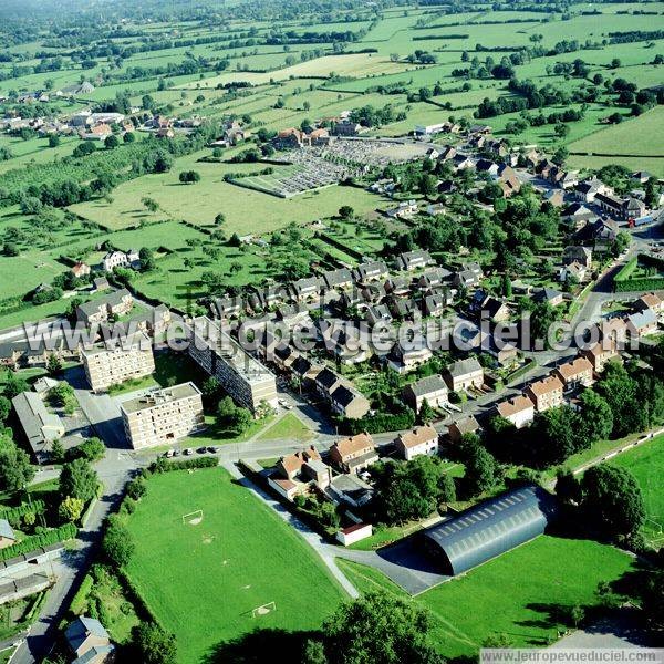 Photo aérienne de Landrecies