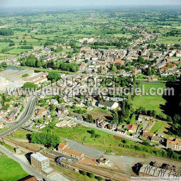 Photo aérienne de Landrecies