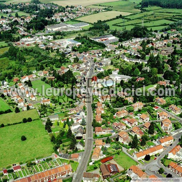 Photo aérienne de Aulnoye-Aymeries