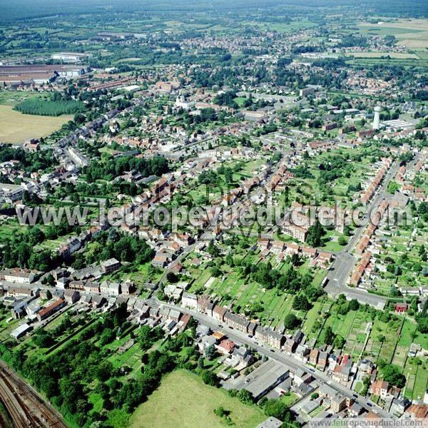 Photo aérienne de Aulnoye-Aymeries