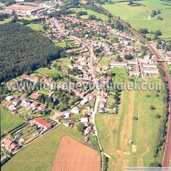 Photo aérienne de Rousies