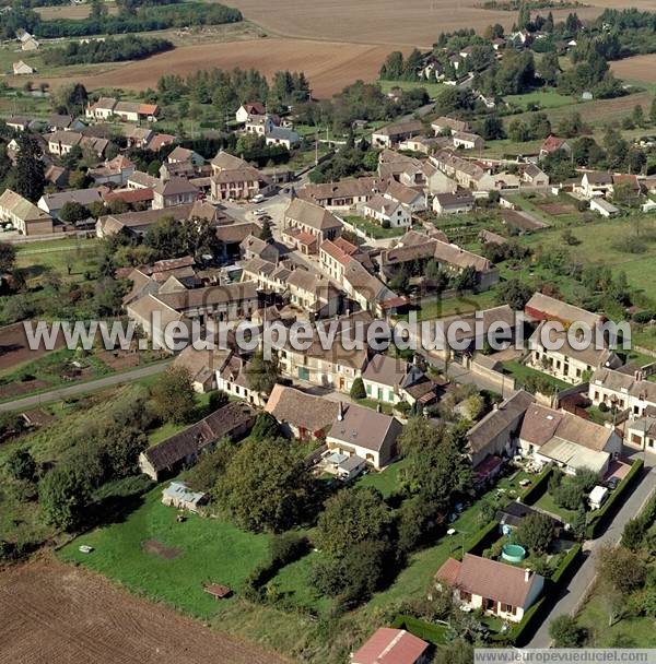 Photo aérienne de Saint-Sérotin