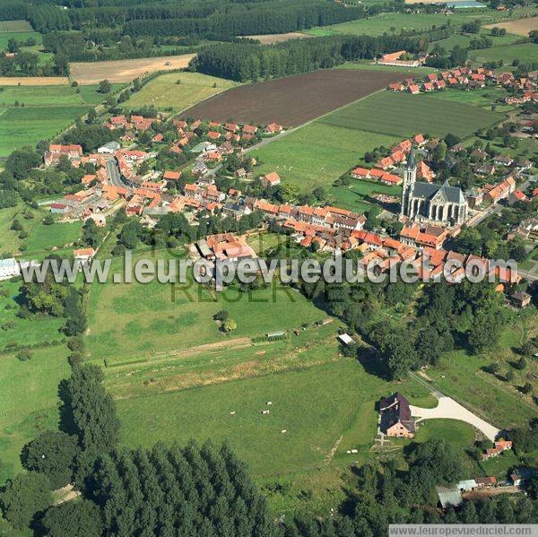 Photo aérienne de Bouvines