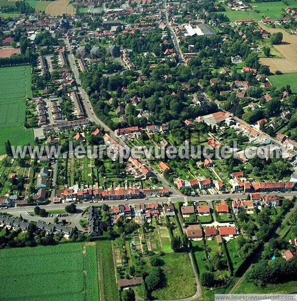 Photo aérienne de Roncq