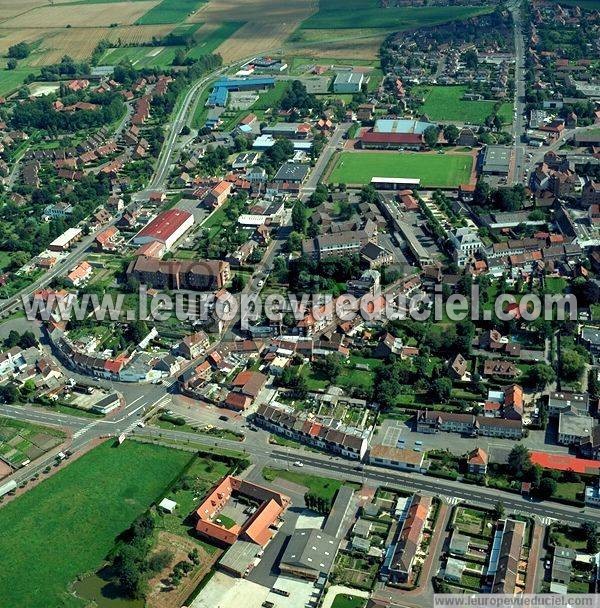 Photo aérienne de Linselles